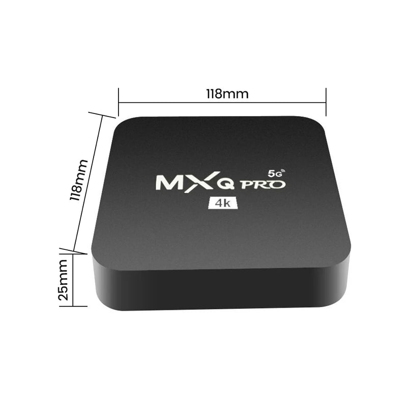 MXQ Pro 4K 5G Android TV Box 4K