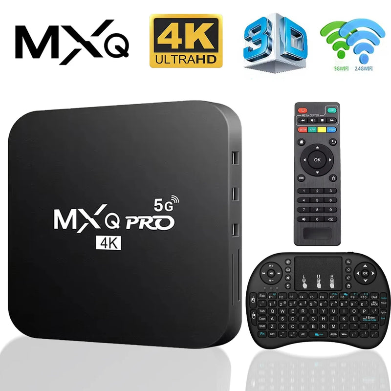 MXQ Pro 4K 5G Android TV Box 4K